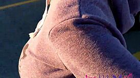 immeganlive gets clothes ripped for public wedgies and humiliation