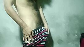 me stripping and masturbating my good cock for you