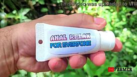 The farmer meets little red riding hood who wants the big bad dick 😈