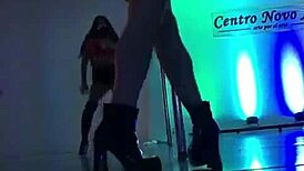 diosa argenta does another pole dance for the patient in hospital.