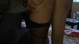 Sexy O2 T Satin Nightie Rose Satin Corset Pink Satin Panties Doggy Style Pov Blowjob