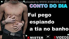 conto erotico fui pego espiando a tia no banho