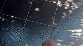 i'm stroking my dick outside in the open air