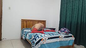 Oh, stepmother in lingerie, get ready for that big delicious vagina of yours to be devoured tonight!