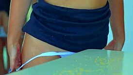 i fuck the corner of a table and it felt so fucking hot in my pussy