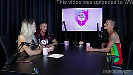 caroleta roots and bruna carlos in bora cast compilation, part 1 on sheer red 😘