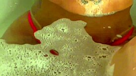 Hey, I couldn't hold back and came quick but kept pounding kevlyn santos's tight pussy in the bathtub