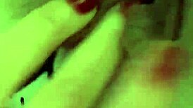 Sexy milf caresses her holes!