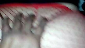 I slide my cock into my hot wife's big ass