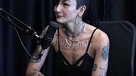 caroleta roots prefers dominating and craves gang bang with eight big dicks in sheer red lingerie video with mario