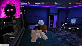 Bbc fucks a mistful roblox slut