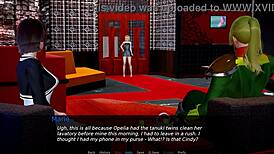 Stepmother dresses as maid and gets dominated in part 3