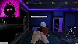 Bbc fucks a mistful roblox slut