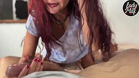 my neighbor took advantage of me being alone to surprise me subtitled in english