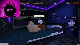 Bbc fucks a mistful roblox slut