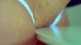 i fuck the corner of a table and it felt so fucking hot in my pussy