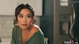 i fucked my asian teen stepdaughter right when she arrived