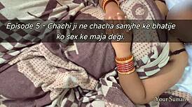 Episode 5: Chachi Ji Takes Nephew's Big Dick in Her Hairy Pussy