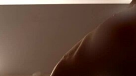 Step sister holds step brother hands during passionate sex