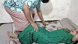 Indian couple celebrates new year night together