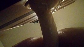 Alicia says, 'Watch my pussy play with this dildo.'