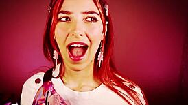 Listen as the shy pretty submissive girl gives jerk off instructions and worships you in this ASMR session.