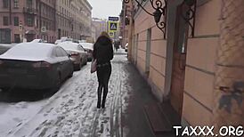 agent fingers teen model's shaved pussy during casting