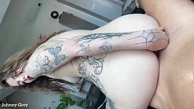 I caught my roomate masturbating than i fucked her ass - eden ivy anal