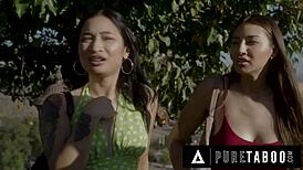 bella rolland says, 'caught my stepsister avery black sucking the tour guide'