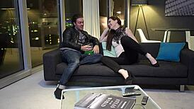 Pretty Little 18+ Sluts Play With Huge Cocks In Glamour Cumshot Session