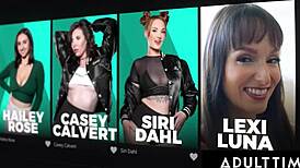 Oiled PAWG Jenna Starr gets cum-covered by big dick