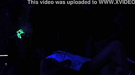 Carrie B's blacklight sex