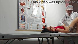 i accidentally fingered her asshole and fucked the patient rough in the hospital.