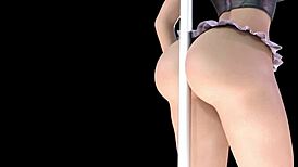 Emily sexbot fucks milf with big tits and ass using machine