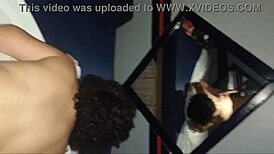 Fucking The Novinha Rabuda In Front Of The Mirror