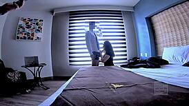 i let my wife fuck a huge cock guy in front of me but wow she was so horny with him like never with me 😲💦