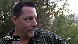 Alison Rey asks stepdad for a blowjob lesson.