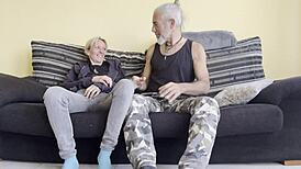 Don't Pull Out, Cum Inside, She Orgasms Twice With Neighbor.