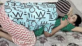 Indian couple celebrates new year night together