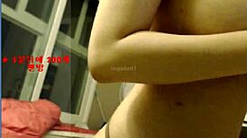 Bagel Soo Teases with Clothes Ripping and Korean Striptease