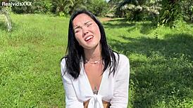 I finally found a girl eager for anal on our first date, filled her ass with cum.