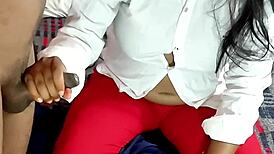 Hey, desi village sali rides tight pussy in hardcore fucking session 😈