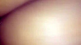 sexy ebony babe bends over for intense doggystyle fucking