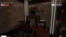 Candy and Her Friend Turn into Succubus and Drain Viper Dry