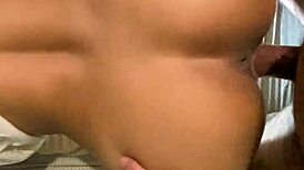 Tight pussy gets deeply penetrated with toys