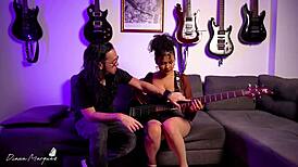 naughty latina student seduces her music teacher?