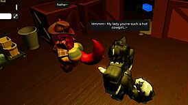 Hot cowgirl rides intensely while milking her big-dicked wolf partner