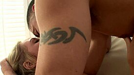 Horny babe sucks and fucks hard BBC dry!