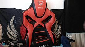 horny redhead babe with perky boobs does handjob titifuck and blowjob