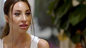 i watch blonde lesbian babes lilly bell and jazlyn ray make out after sweaty workout